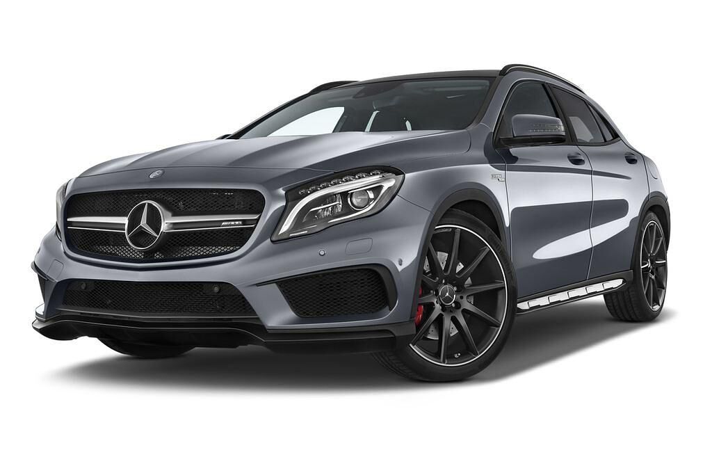Mercedes GLA (Baujahr 2015) AMG 5 Türen seitlich vorne mit Felge