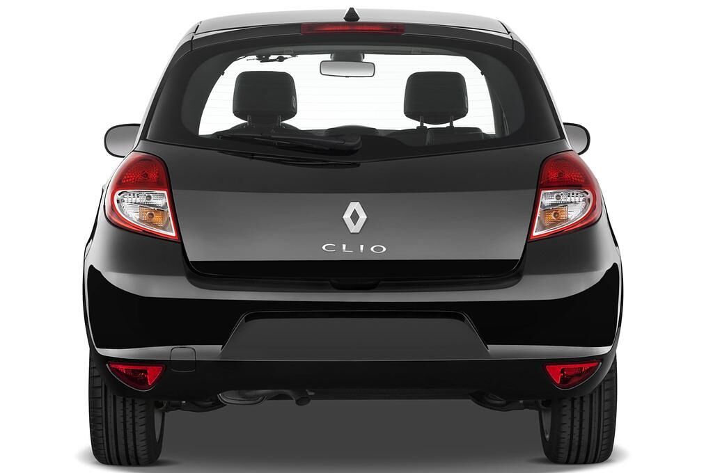 Renault Clio (Baujahr 2010) Exception 5 Türen Heckansicht