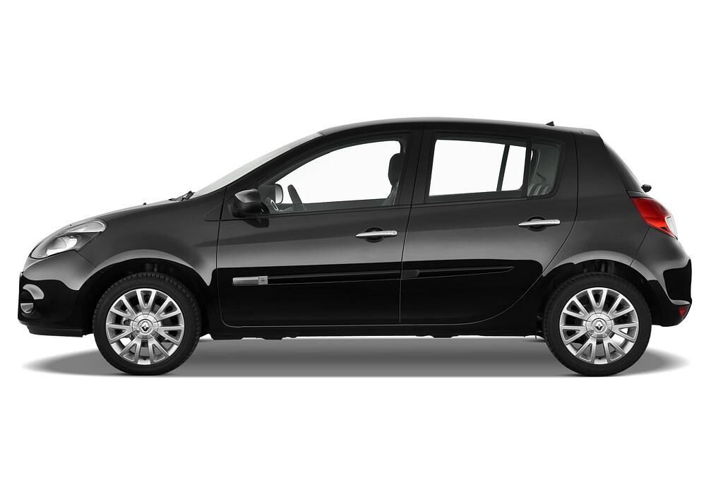 Renault Clio (Baujahr 2010) Exception 5 Türen Seitenansicht