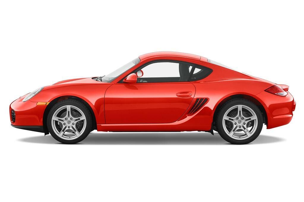 Porsche Cayman (Baujahr 2011) - 3 Türen Seitenansicht