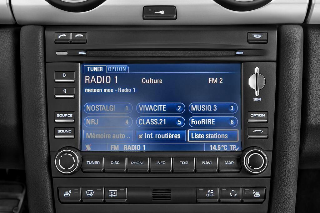 Porsche Cayman (Baujahr 2011) S 3 Türen Radio und Infotainmentsystem