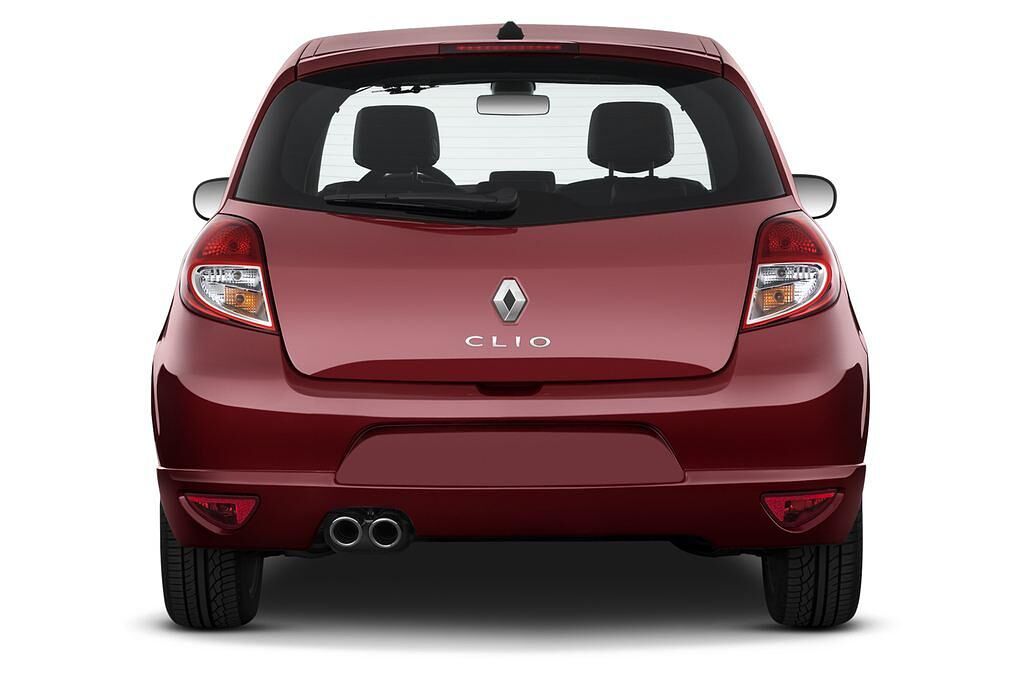 Renault Laguna (Baujahr 2010) Dynamique 2 Türen Heckansicht