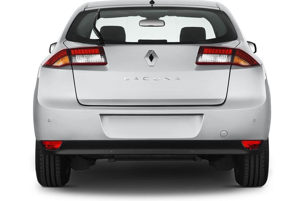 Renault Laguna (Baujahr 2012) Expression 5 Türen Heckansicht