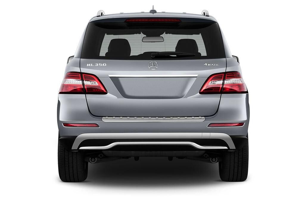 Mercedes M-Class (Baujahr 2012) - 5 Türen Heckansicht