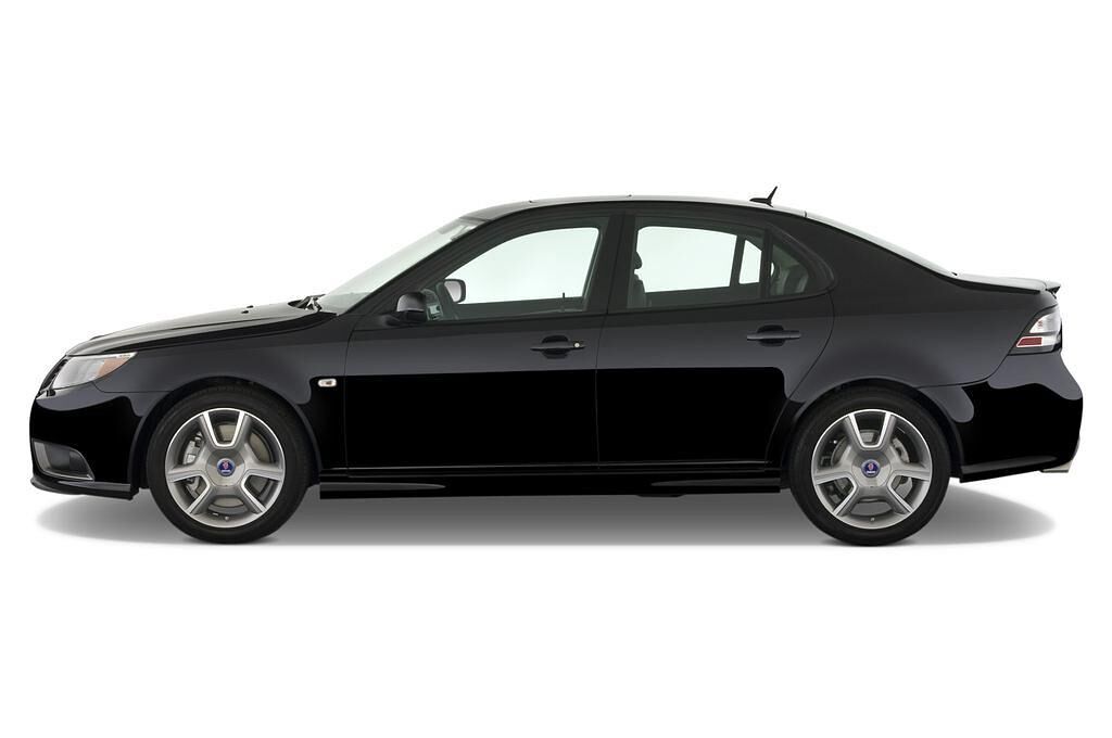Saab 9-3 Sport Sedan (Baujahr 2010) Aero XWD 4 Türen Seitenansicht