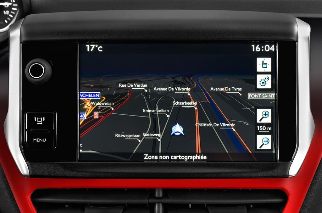 Peugeot 208 (Baujahr 2014) GTI 3 Türen Radio und Infotainmentsystem