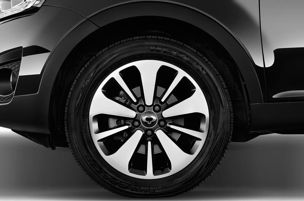 Ssangyong Korando (Baujahr 2014) Sapphire 5 Türen Reifen und Felge
