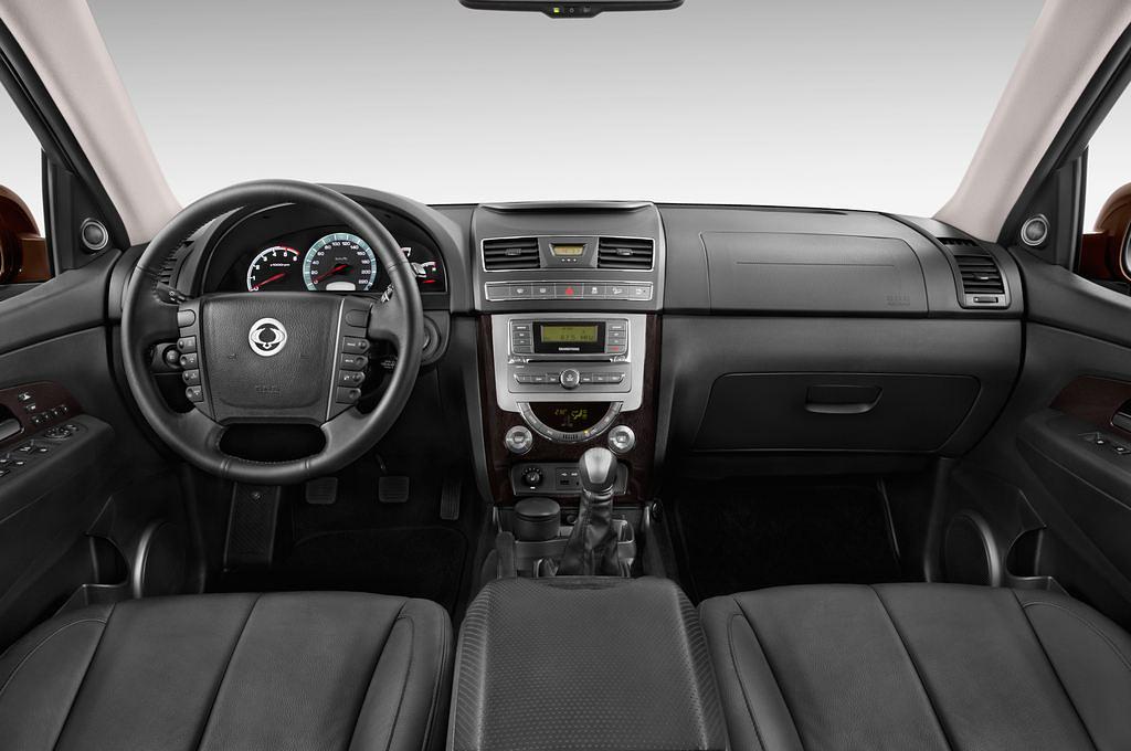 Ssangyong Rexton W (Baujahr 2013) Sapphire 5 Türen Cockpit und Innenraum