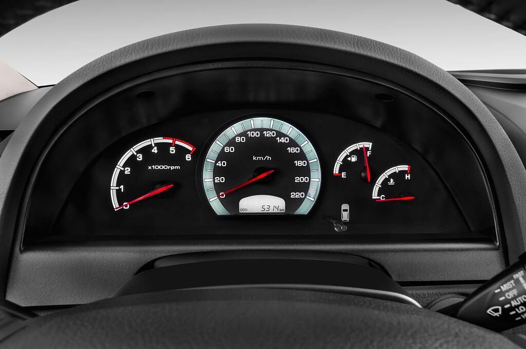 Ssangyong Rexton W (Baujahr 2013) Sapphire 5 Türen Tacho und Fahrerinstrumente