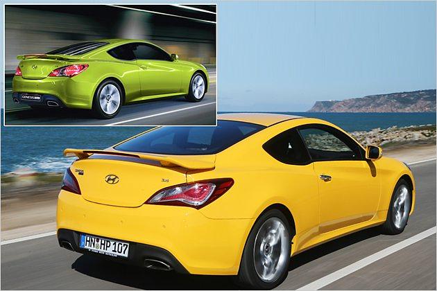 Hinten hat sich im Vergleich zum Vorgänger (kleines Bild) hingegen kaum etwas getan