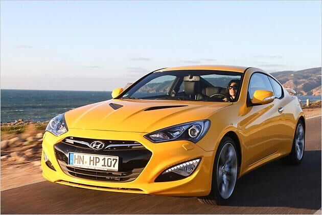 Das Genesis Coupé 3.8 V6 mit Automatik kostet mindestens 41.600 Euro