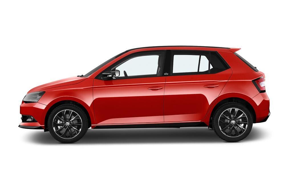 Skoda Fabia (Baujahr 2016) Monte Carlo 5 Türen Seitenansicht
