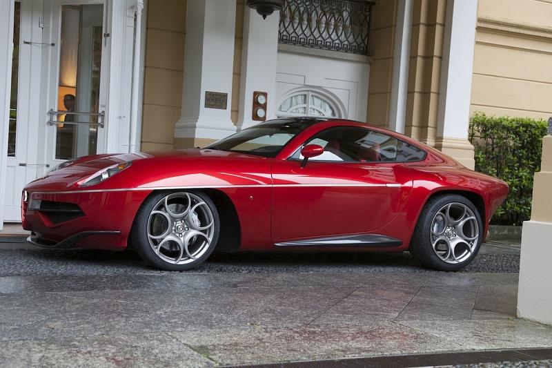 Auch Alfa Romeo gibt mit dem Disco Volante auf Concorso d Eleganza Villa d Este 2013 ein Lebenszeichen