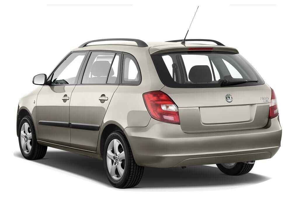 Skoda Fabia (Baujahr 2009) Elegance 5 Türen seitlich hinten