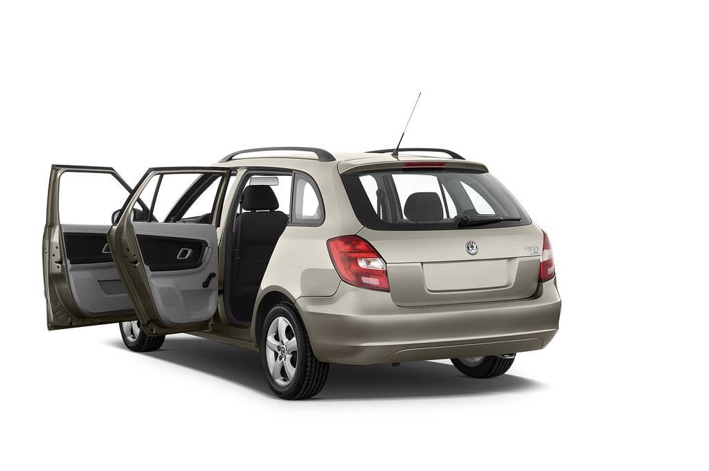 Skoda Fabia (Baujahr 2009) Elegance 5 Türen Tür geöffnet
