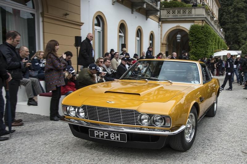Auf dem Concorso d Eleganza Villa d Este 2013 sind einige Aston Martins vertreten