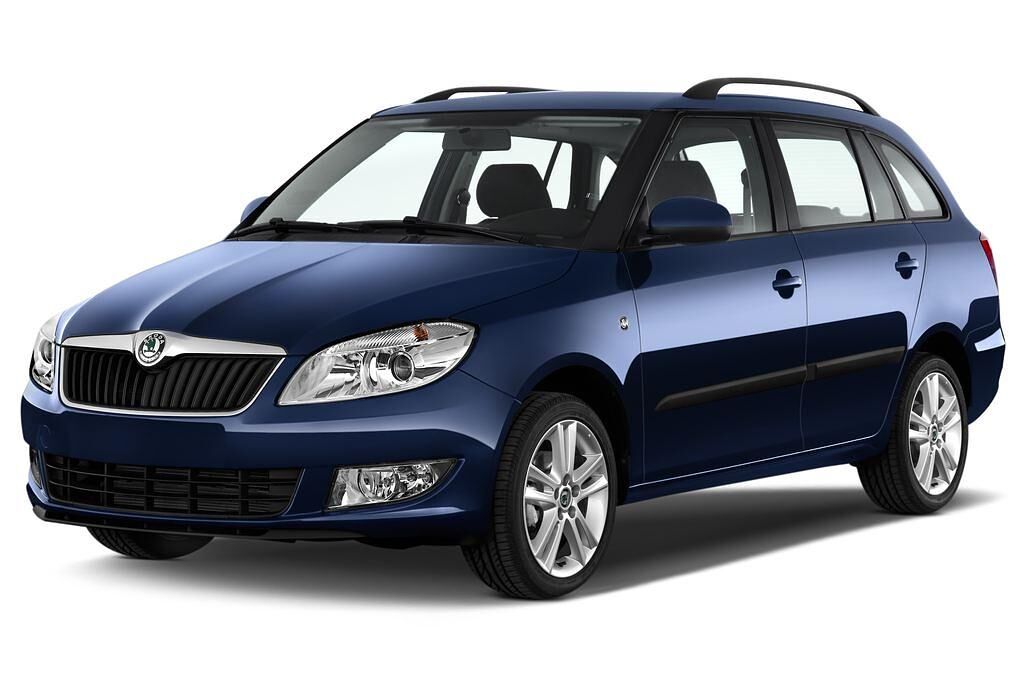 Skoda Fabia (Baujahr 2013) Elegance 5 Türen seitlich vorne
