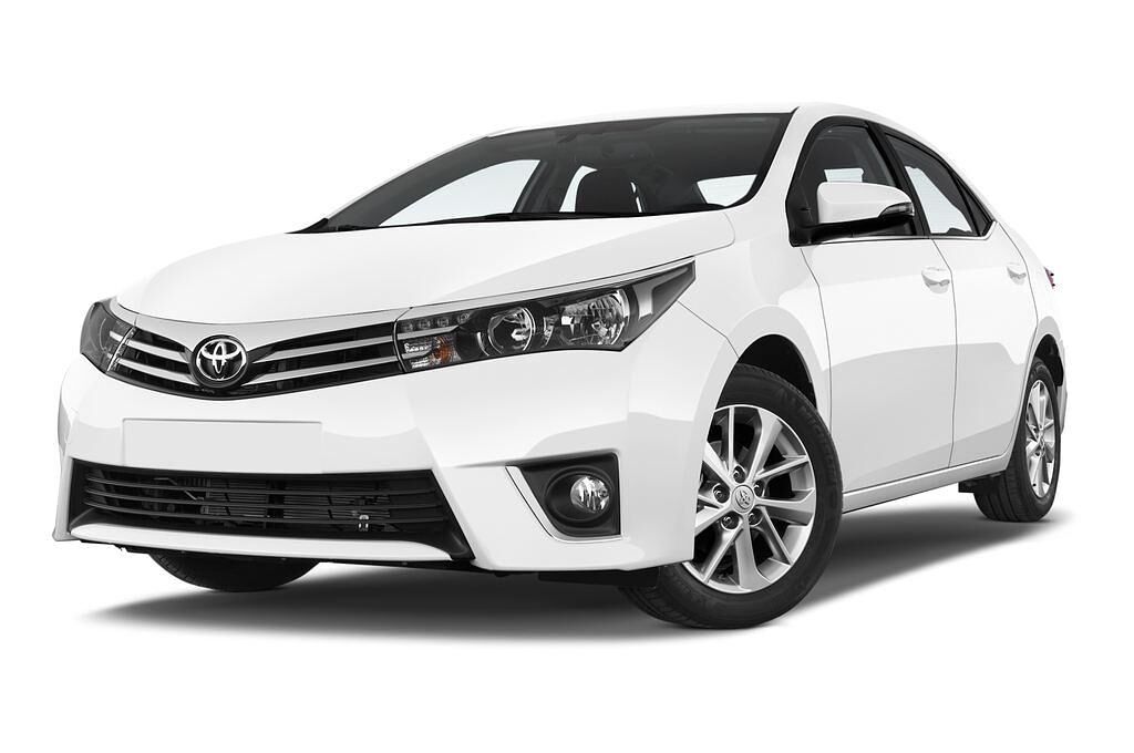 Toyota Corolla (Baujahr 2015) Comfort 4 Türen seitlich vorne mit Felge