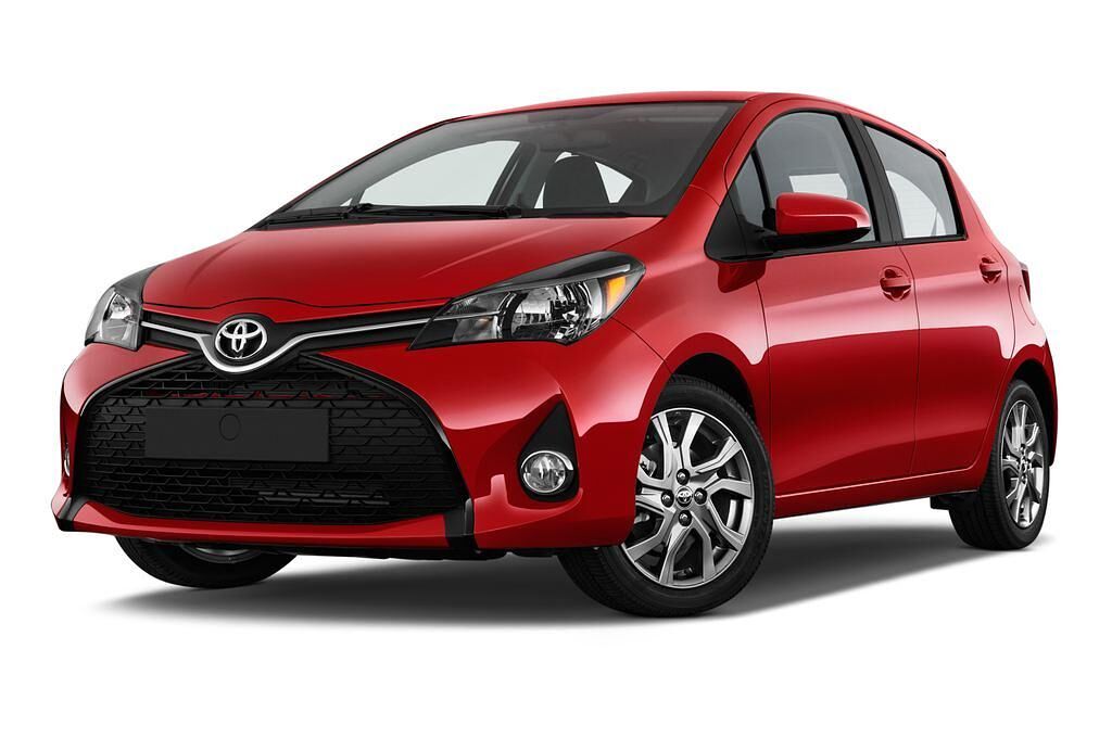 Toyota Yaris (Baujahr 2014) - 5 Türen seitlich vorne mit Felge