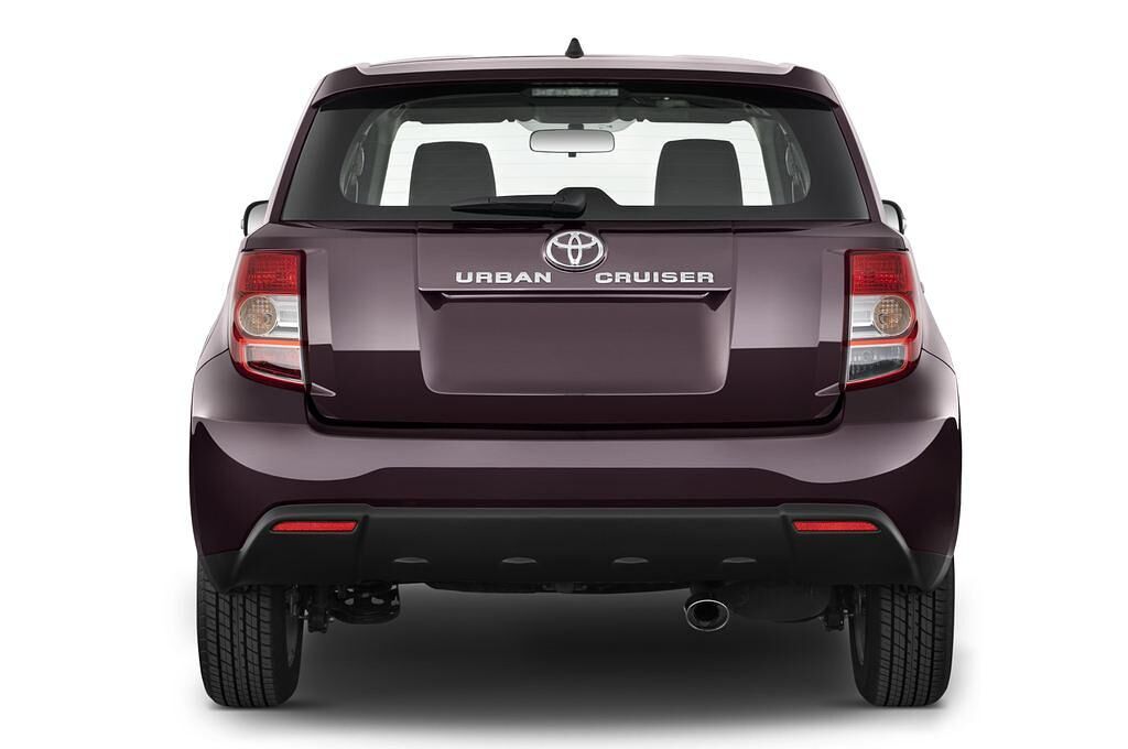 Toyota Urban Cruiser (Baujahr 2010) Town 5 Türen Heckansicht