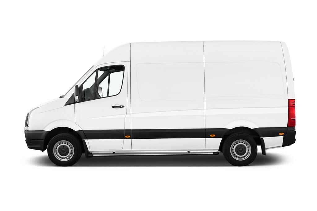 Volkswagen Crafter (Baujahr 2014) L3H2 4 Türen Seitenansicht