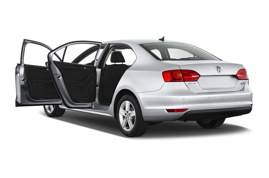 Volkswagen Jetta (Baujahr 2012) Comfortline Bluemotion Technology 4 Türen Tür geöffnet