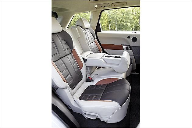 Keine Platzangst muss man im Fond haben