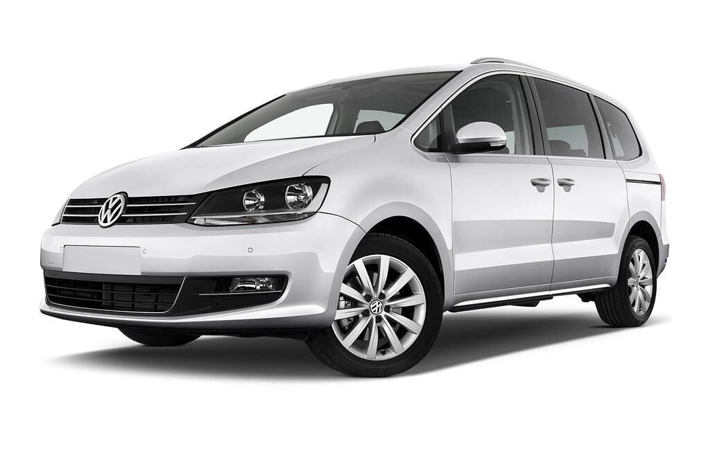 Volkswagen Sharan (Baujahr 2011) Highline 5 Türen seitlich vorne mit Felge