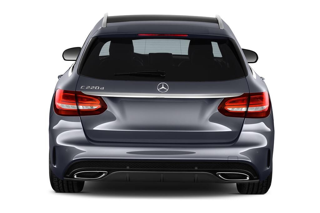 Mercedes C Class (Baujahr 2018) AMG Line 5 Türen Heckansicht