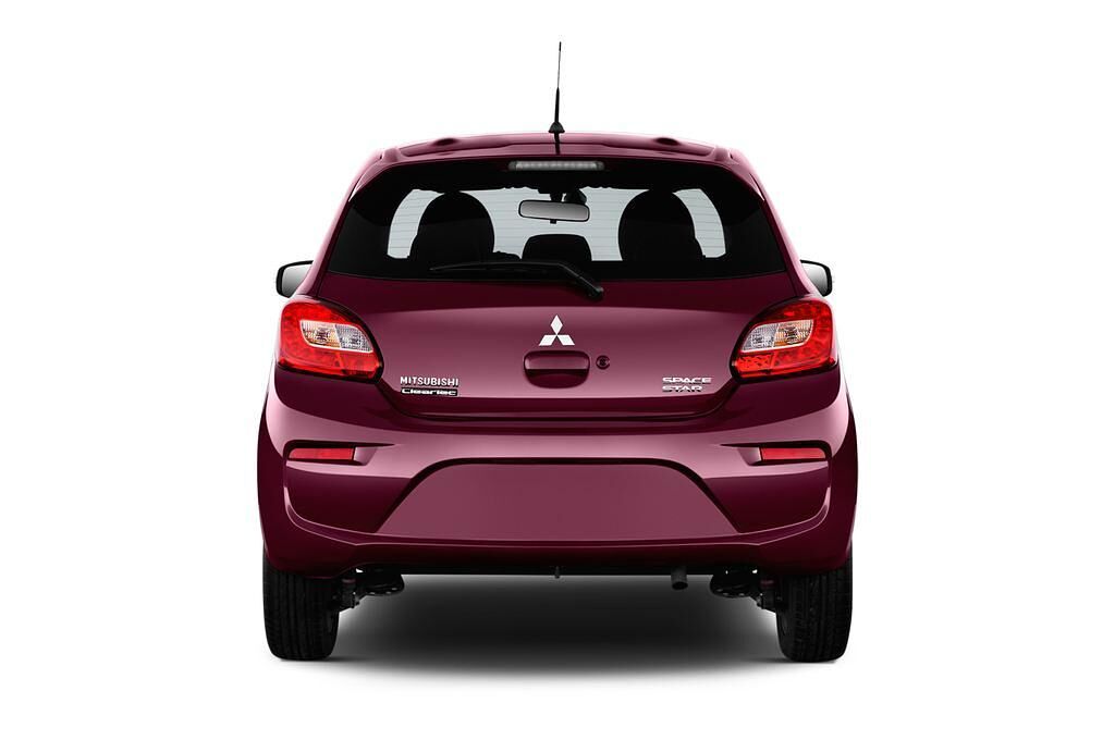 Mitsubishi Space Star (Baujahr 2017) Top 5 Türen Heckansicht