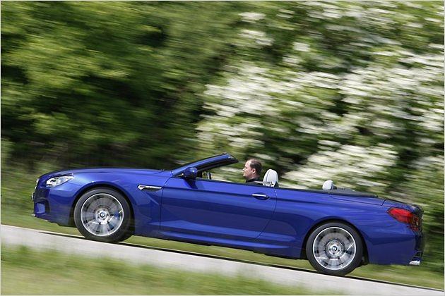 In 4,3 Sekunden spurtet das M6 Cabrio auf Tempo 100