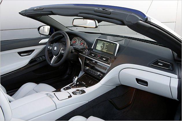 Top verarbeitet: Der Innenraum des M6 Cabrio
