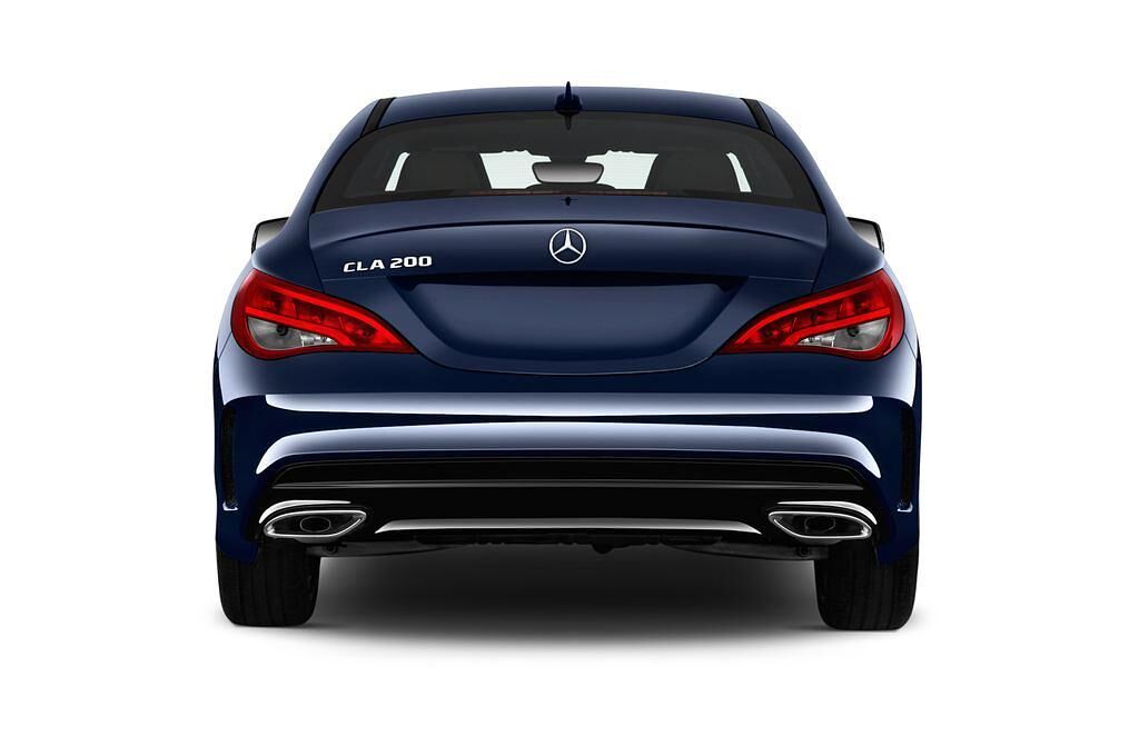 Mercedes CLA Coupe (Baujahr 2017) AMG Line 4 Türen Heckansicht