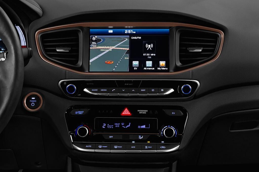 Hyundai Ioniq Electrique (Baujahr 2017) Premium 5 Türen Mittelkonsole