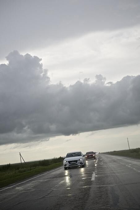 Das Wetter wechselt schlagartig