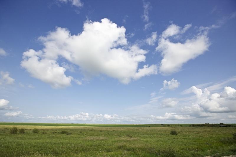 Die Weite der Landschaft ist beeindruckend
