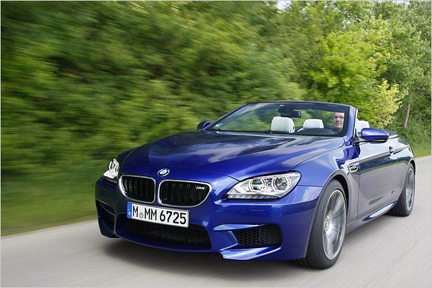 Ab 131.000 Euro zu haben: Das neue M6 Cabrio. Zur sehr reichaltigen Serienausstattung gehört unter anderem das M-spezifische superkomfortable Head-up-Display