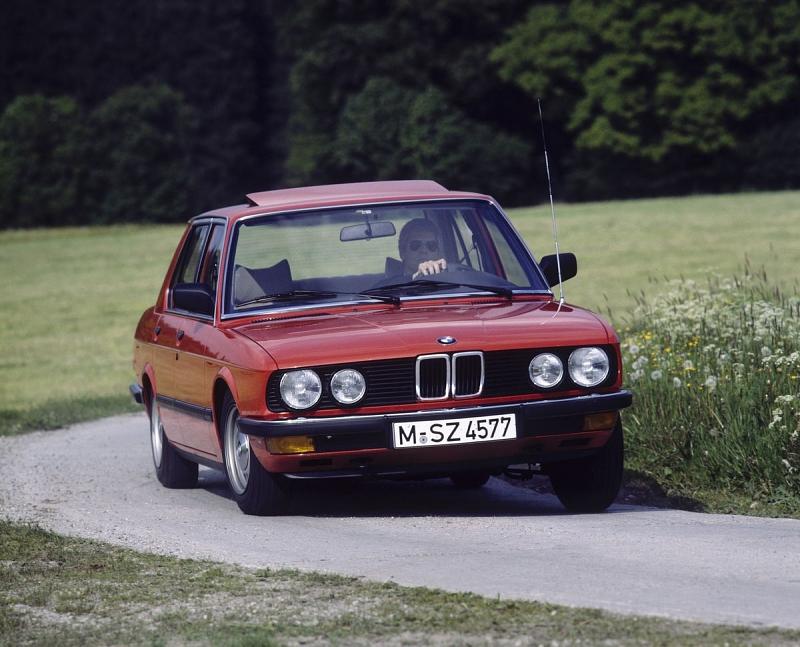 Die Höchstgeschwindigkeit des BMW 524 td betrug 184 km/h