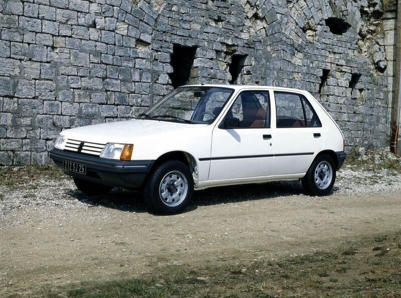 Premiere auf der IAA 1983: Peugeot 205 Diesel