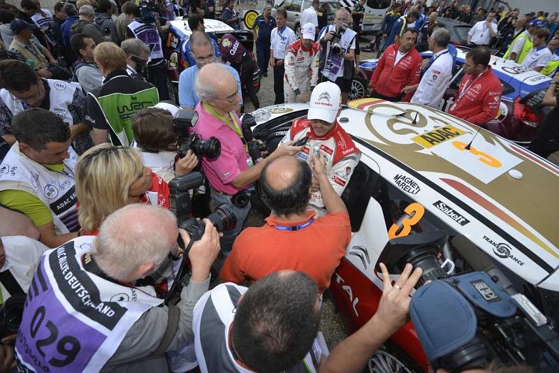 53 Sekunden hatte er am Ende Vorsprung auf den Belgier Thierry Neuville.