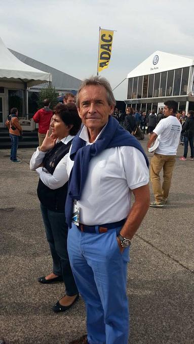 Lebende Legenden unter sich: Jacky Ickx neben Michele Mouton.