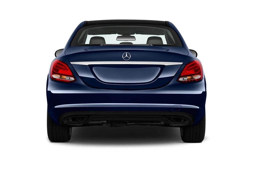 Mercedes C Class (Baujahr 2017) - 4 Türen Heckansicht