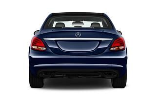 Mercedes C Class (Baujahr 2017) - 4 Türen Heckansicht