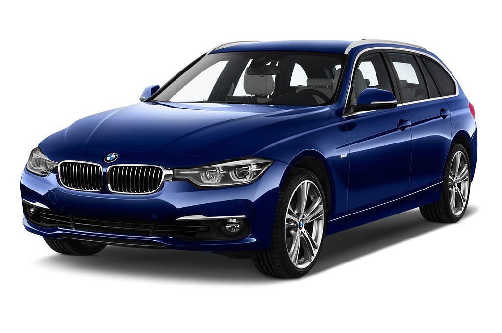 BMW 3 Series Touring (Baujahr 2017) Luxury Line 5 Türen seitlich vorne