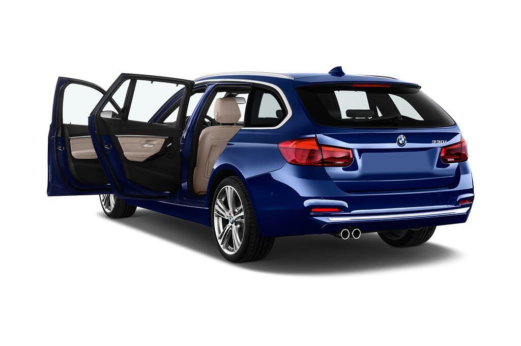 BMW 3 Series Touring (Baujahr 2017) Luxury Line 5 Türen Tür geöffnet