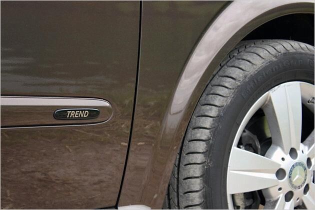 Die Ausstattungslinie Trend kennzeichnet den Einstieg in die Viano-Welt