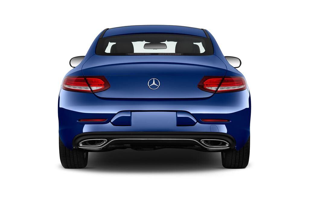 Mercedes C Class (Baujahr 2017) - 2 Türen Heckansicht