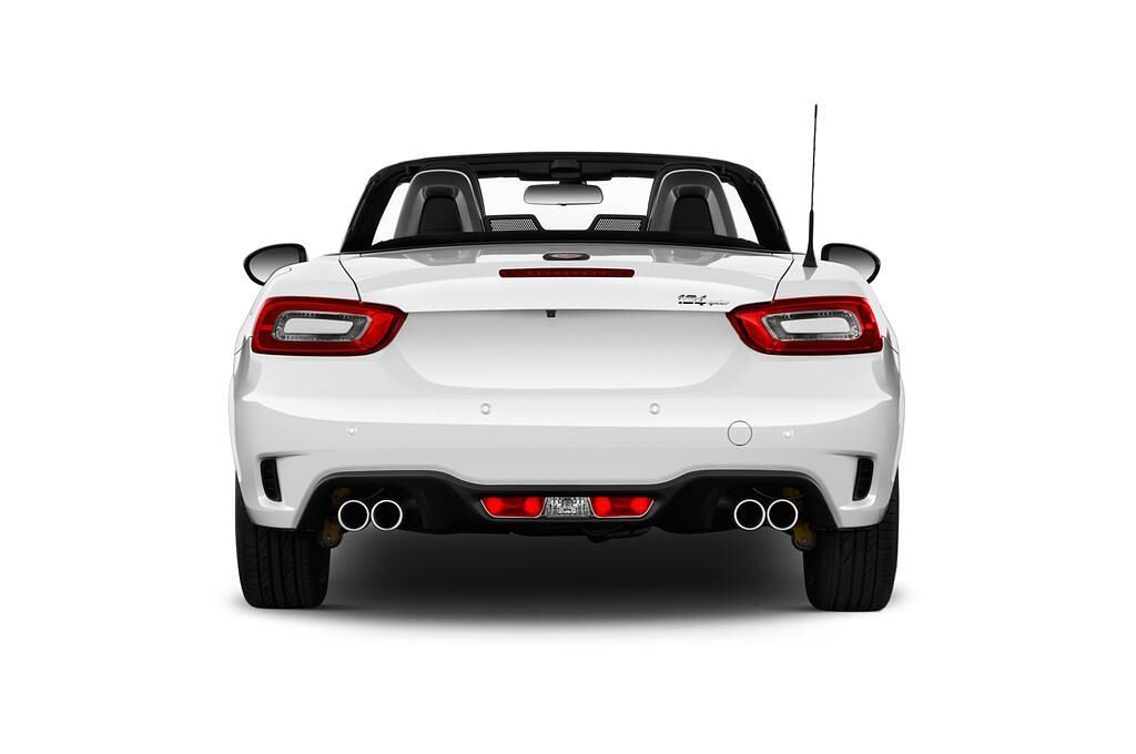 Abarth 124 Spider (Baujahr 2017) - 2 Türen Heckansicht