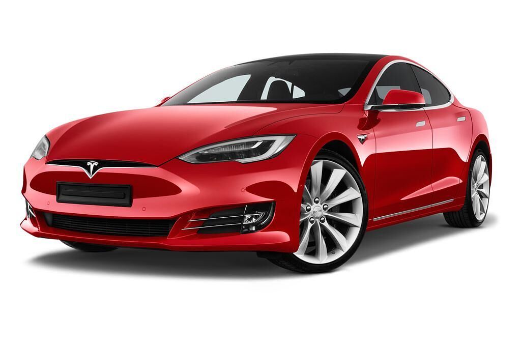 Tesla Model S (Baujahr 2017) 100D 5 Türen seitlich vorne mit Felge