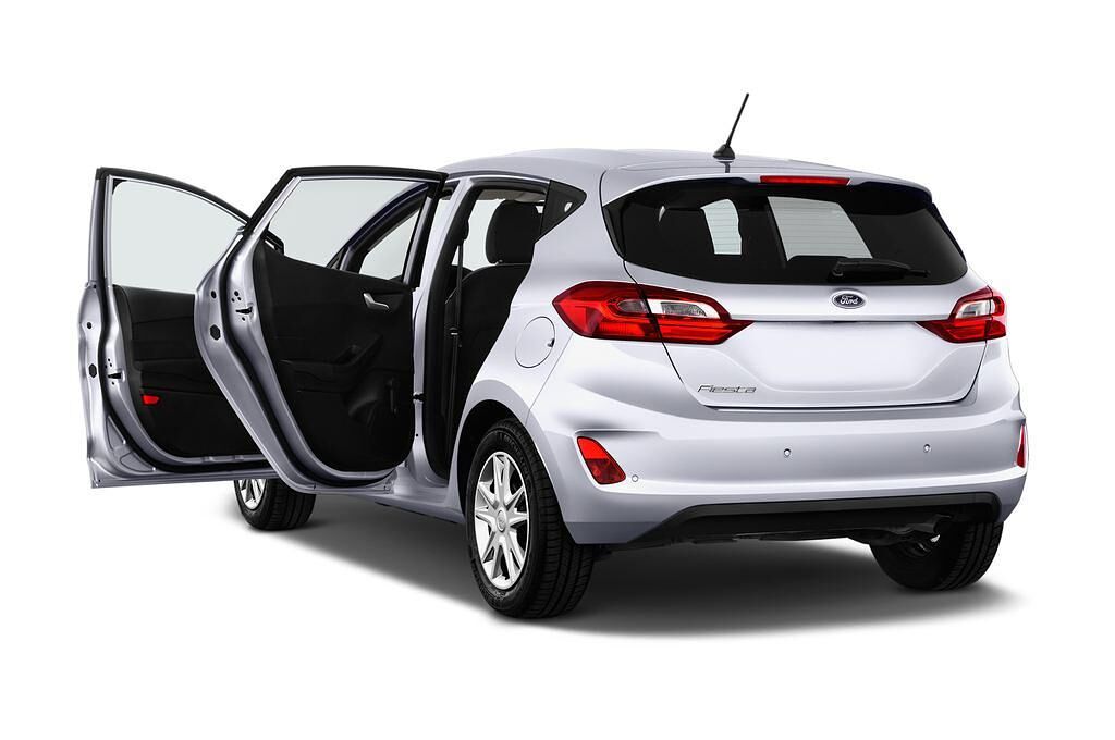 Ford Fiesta (Baujahr 2017) Cool & Connect 5 Türen Tür geöffnet
